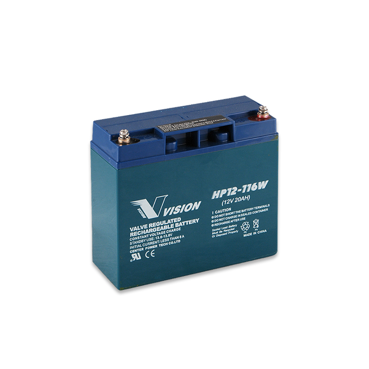Vision HP12-105W-X Battery 12v 17Ah 105W VRLA High Rate